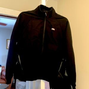 Figs Sydney scrub jacket, small in black